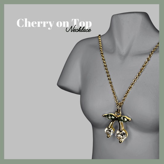 Necklace Cherry on Top