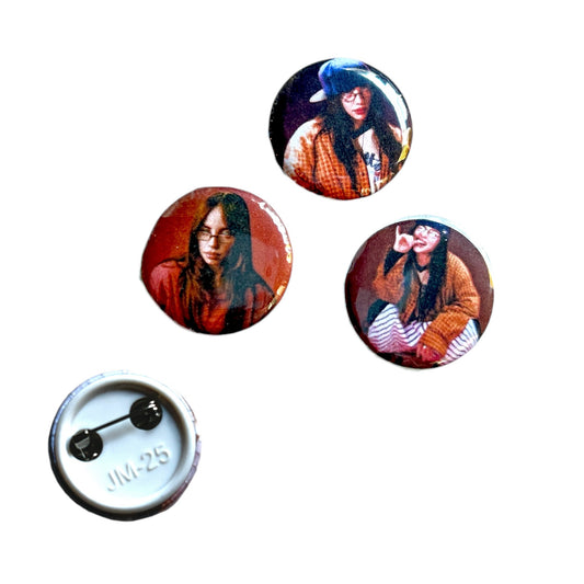 Billie Eilish Button set