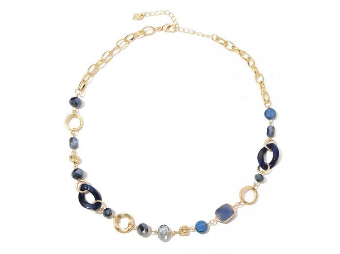 Necklace Blue Stone