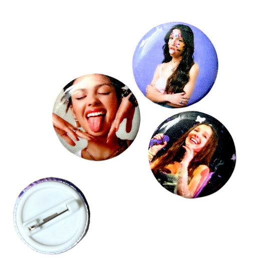 Olivia Rodrigo Button set