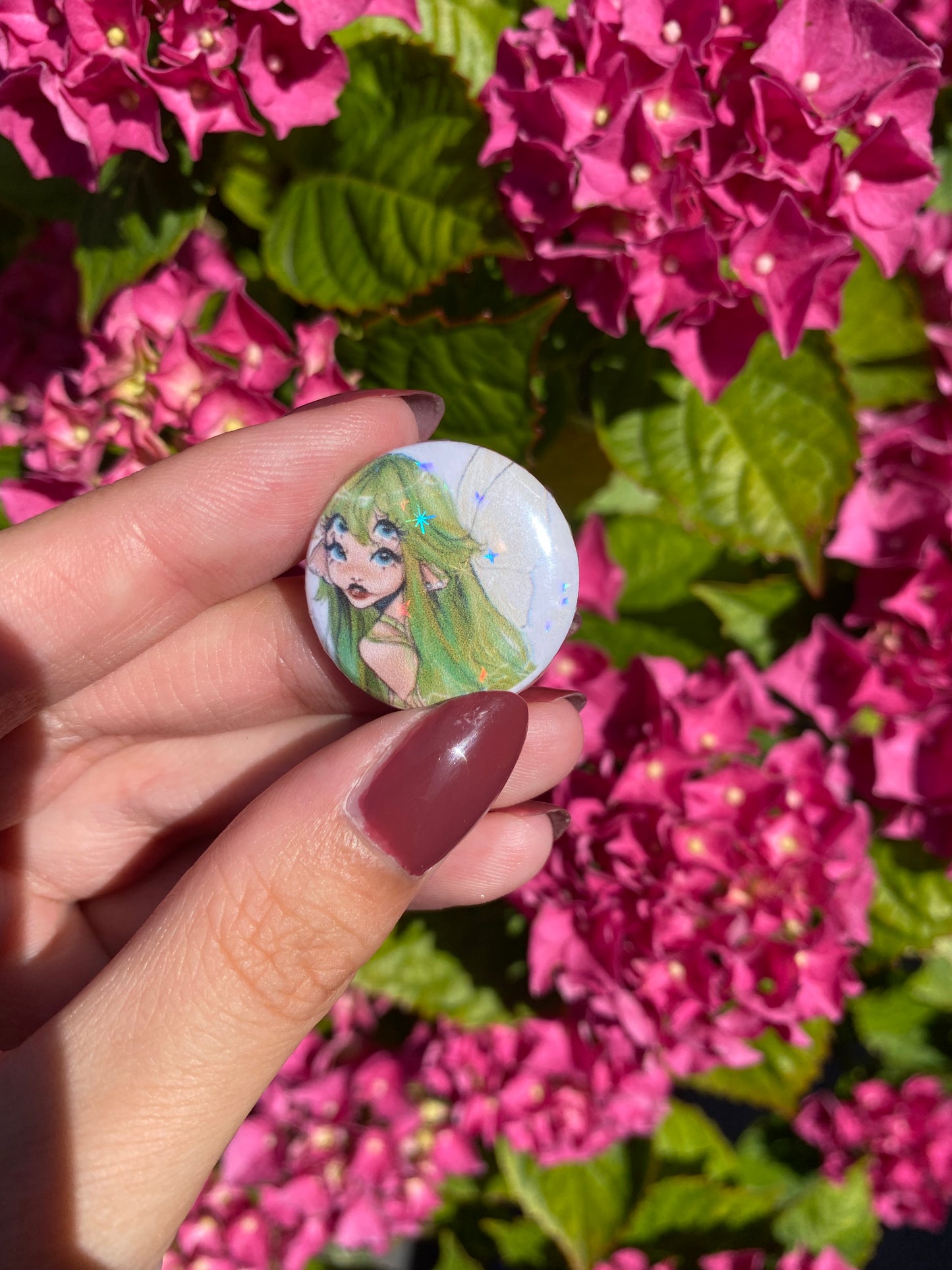 Melanie Martinez Glitter Button set