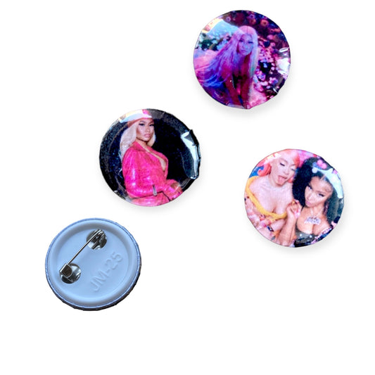 Nicki Minaj Button set