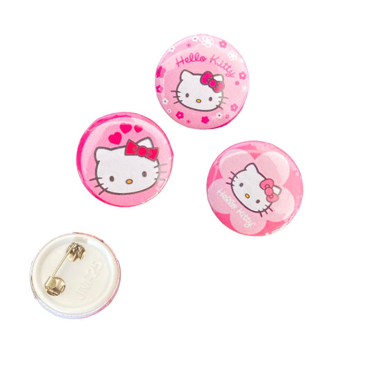 Hello kitty Button set