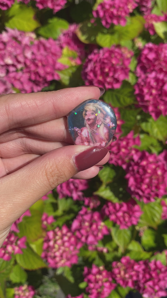 Melanie Martinez Glitter button set