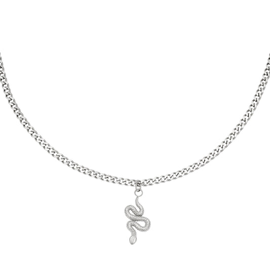 Necklace Silver Serpent